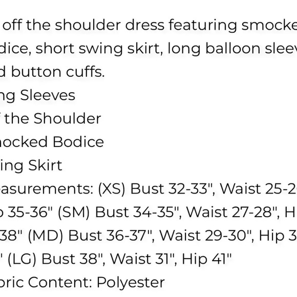 Likely Manning Smocked Off The Shoulder Floral Printed Mini Dress XS. - Picture 5 of 14